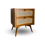 Laila Teak Nightstand - Image 3