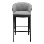 Mahesa Barstool Grey - Image 2