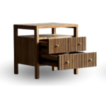 Dewi Teak Nightstand - Image 3