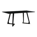 Laksmi Dining Table Rectangular Black Ash - Image 2