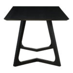 Laksmi Dining Table Rectangular Black Ash - Image 4
