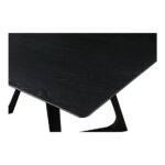 Laksmi Dining Table Rectangular Black Ash - Image 5