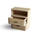 Sinta Modern Drawer Nightstand - Image 4