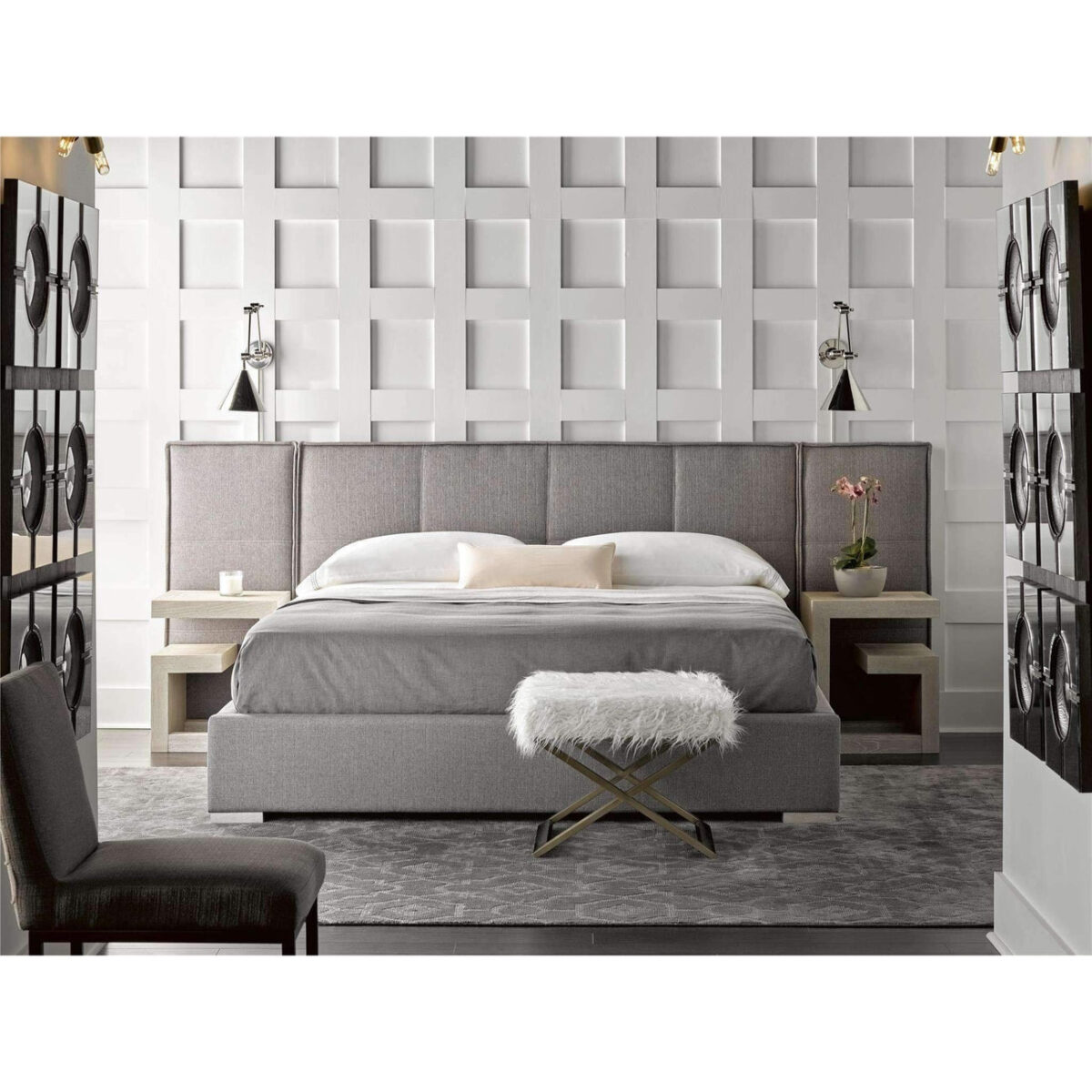 Santika Modern Bed End Bench - Image 2