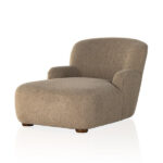 Elina Chaise Lounge - Sheepskin Camel