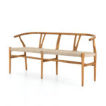 Sora  Dining Bench Natural Teak