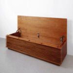 Mahesa Storage Bench Teak Berjeruji - Image 4