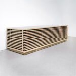 Mahesa Storage Bench Teak Berjeruji - Image 5