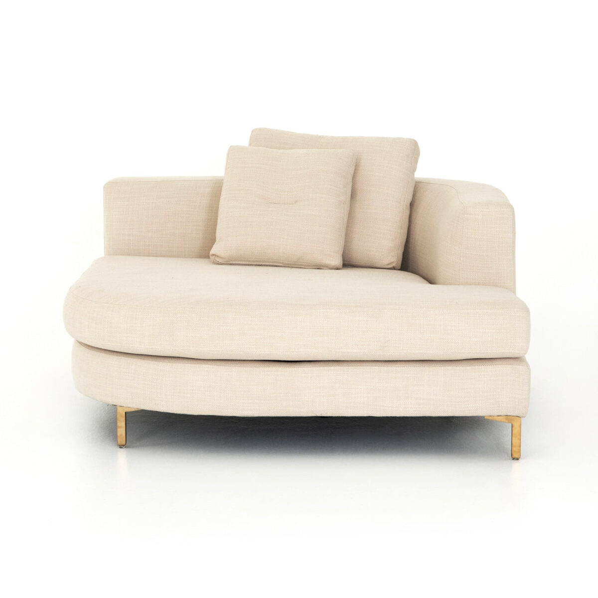 Sara Rounded Chaise - Image 2