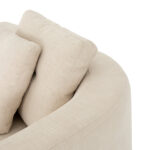 Sara Rounded Chaise - Image 4