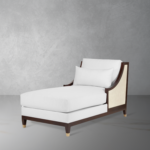 Eva Muslin Chaise - Image 3