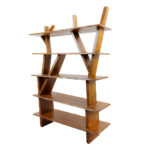 Rak Buku Teak Lintang