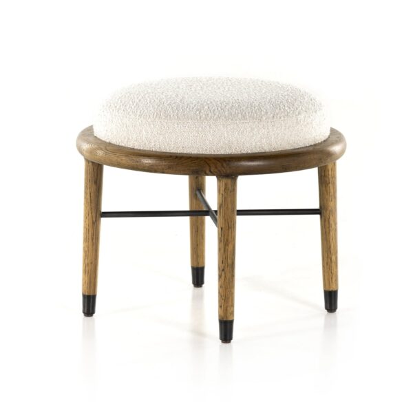 Ottoman Petra - 21" Knoll Natural