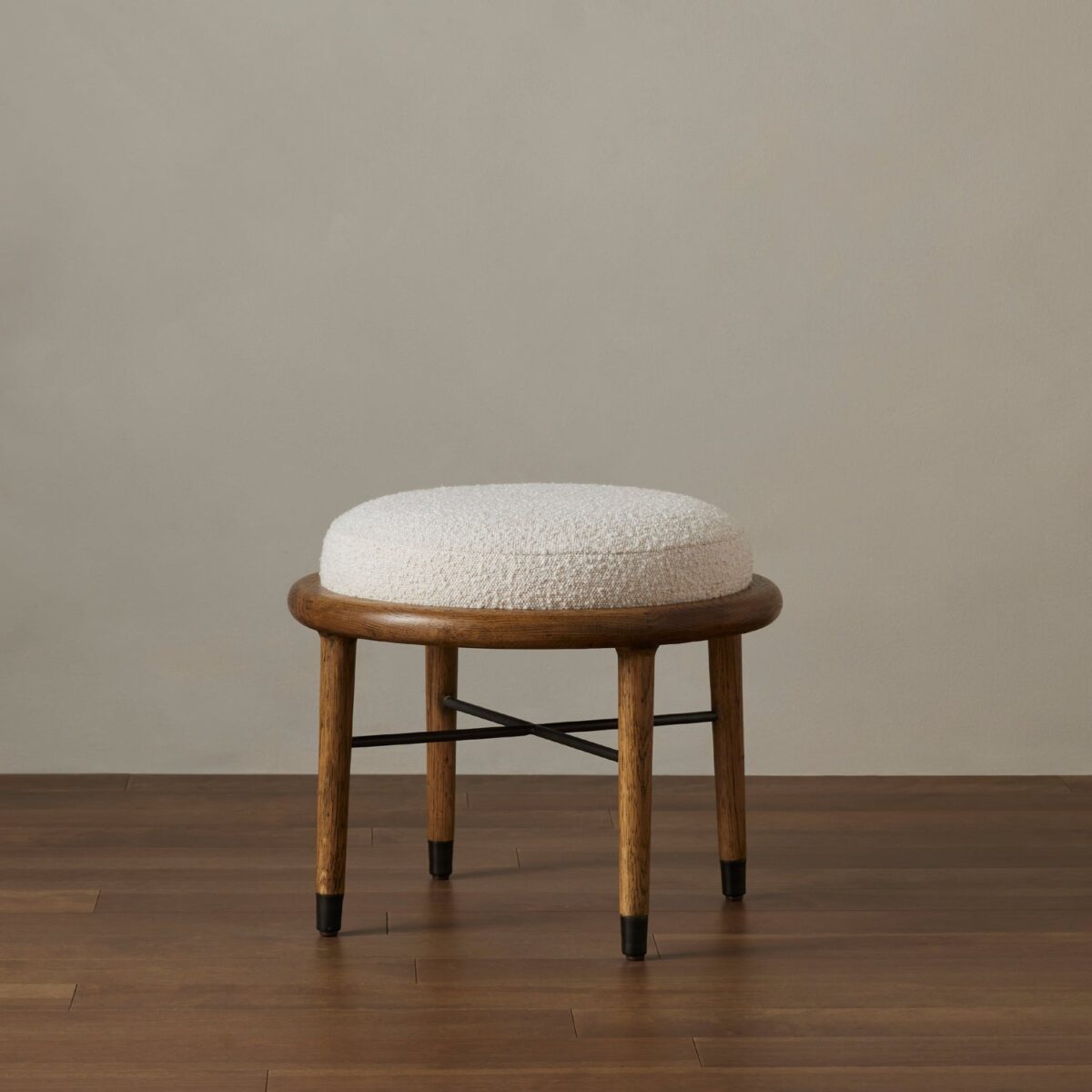 Ottoman Petra - 21" Knoll Natural - Image 7