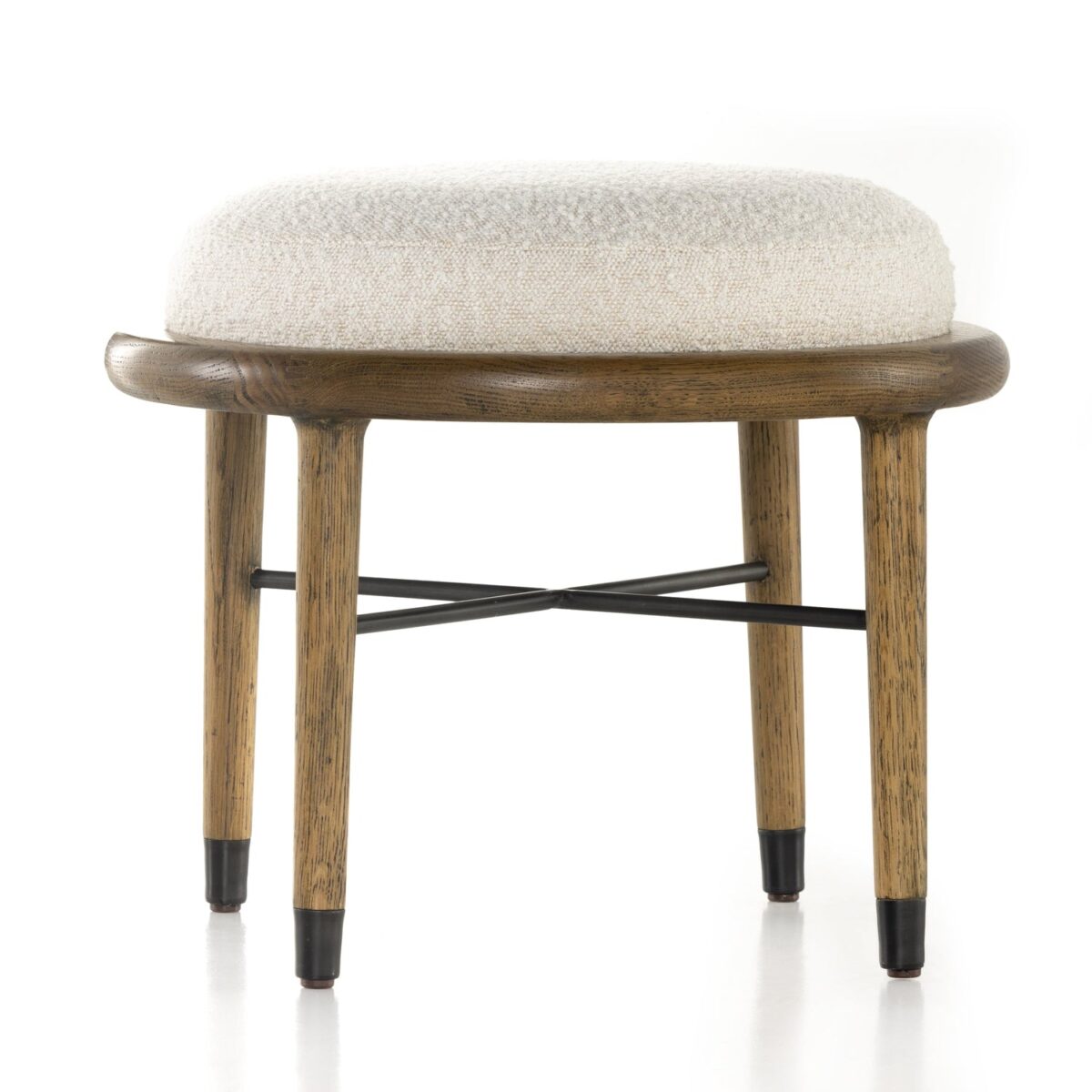 Ottoman Petra - 21" Knoll Natural - Image 4
