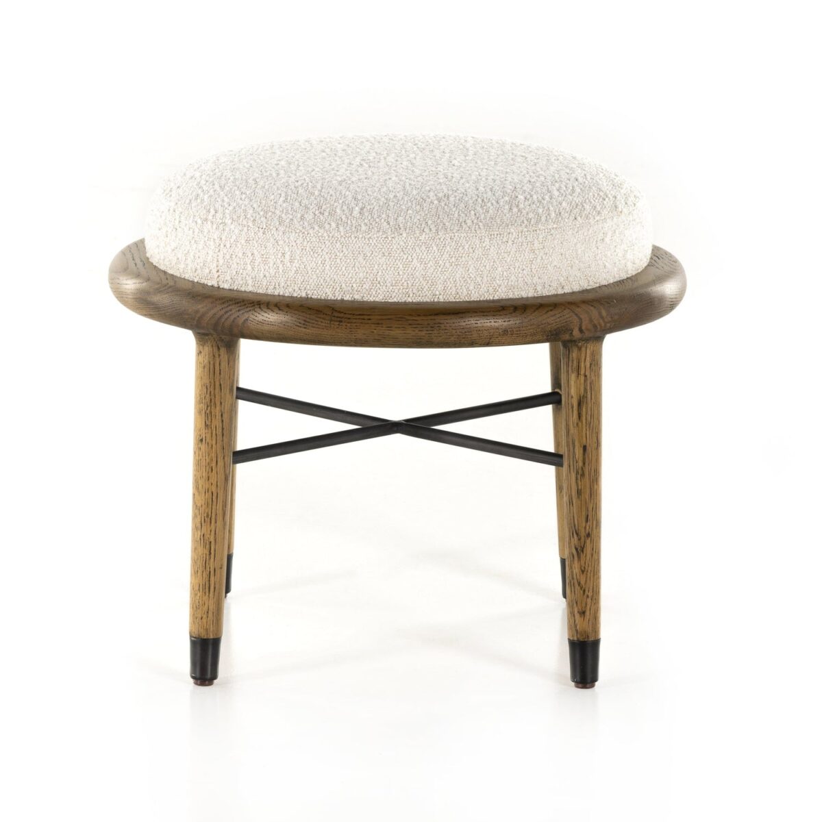 Ottoman Petra - 21" Knoll Natural - Image 2