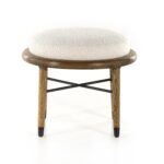 Ottoman Petra - 21" Knoll Natural - Image 2