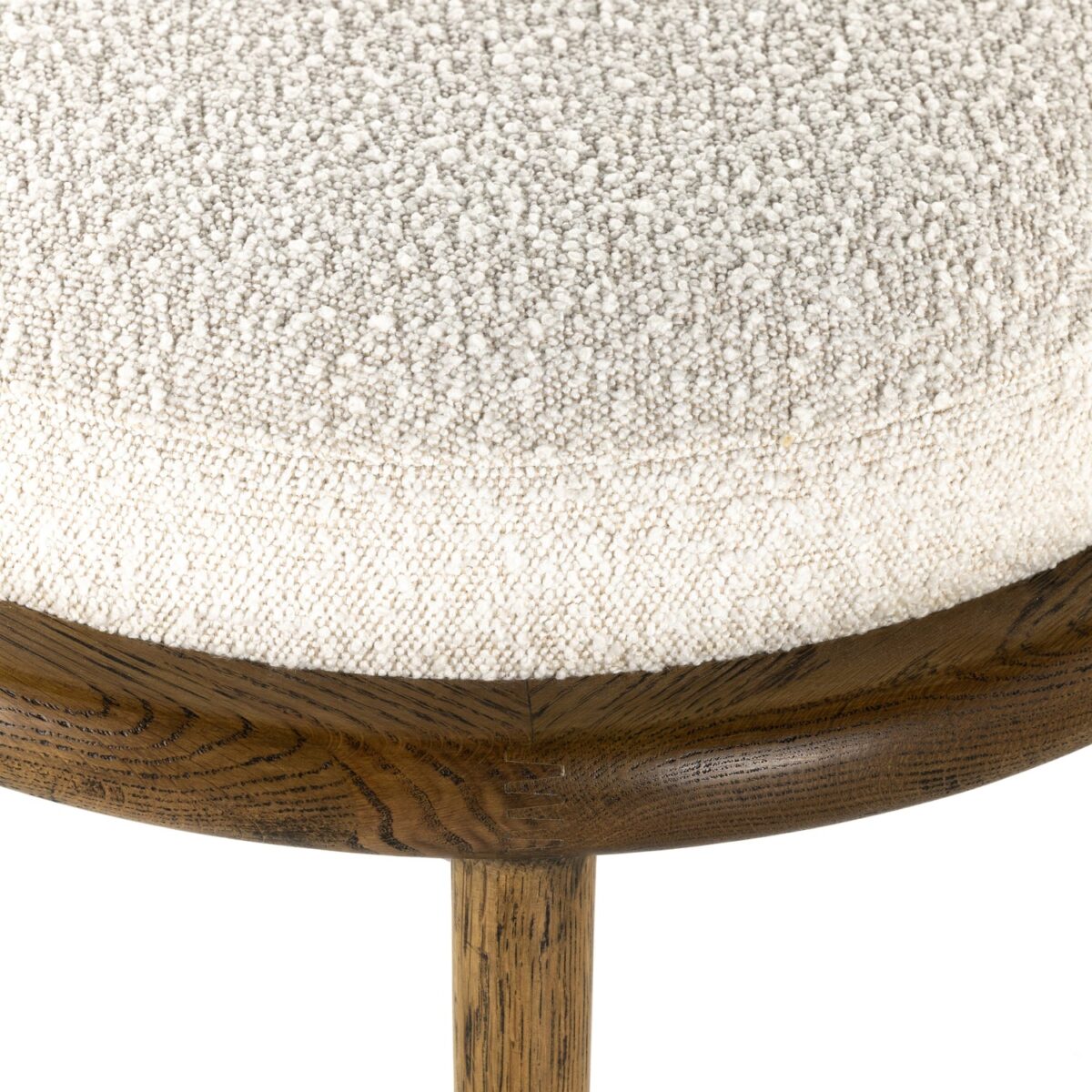 Ottoman Petra - 21" Knoll Natural - Image 5