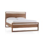 Made Bed Frame - Natural Teak Wood