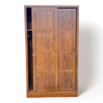 kartini Teak Sliding Door Wardrobe