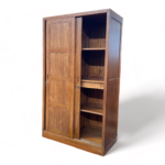 kartini Teak Sliding Door Wardrobe - Image 2