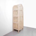 Arjuna Rattan Arched Cabinet - Natural Teak - Image 8