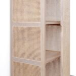 Arjuna Rattan Arched Cabinet - Natural Teak - Image 11