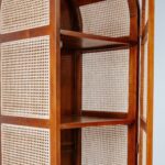 Arjuna Rattan Arched Cabinet - Natural Teak - Image 2