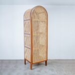 Arjuna Rattan Arched Cabinet - Natural Teak - Image 3