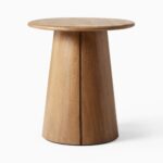 Nadia Teak Side Table - Natural Finish - Image 4