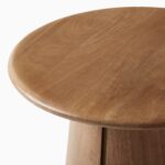 Nadia Teak Side Table - Natural Finish - Image 2