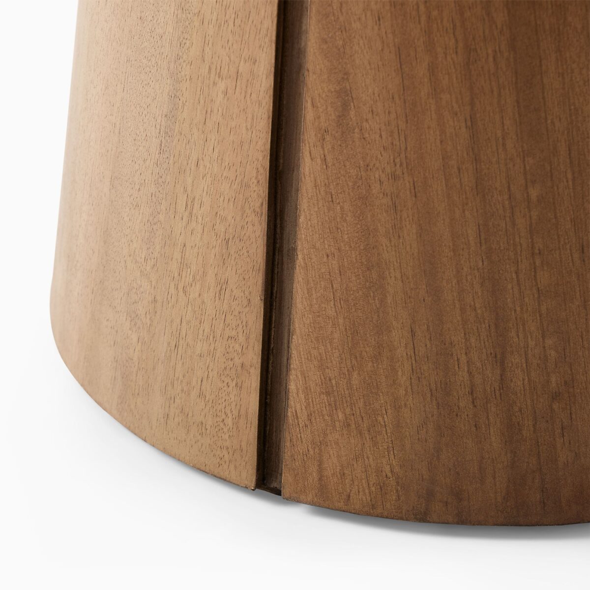 Nadia Teak Side Table - Natural Finish - Image 5