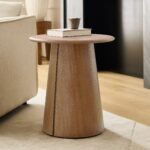 Nadia Teak Side Table - Natural Finish - Image 7