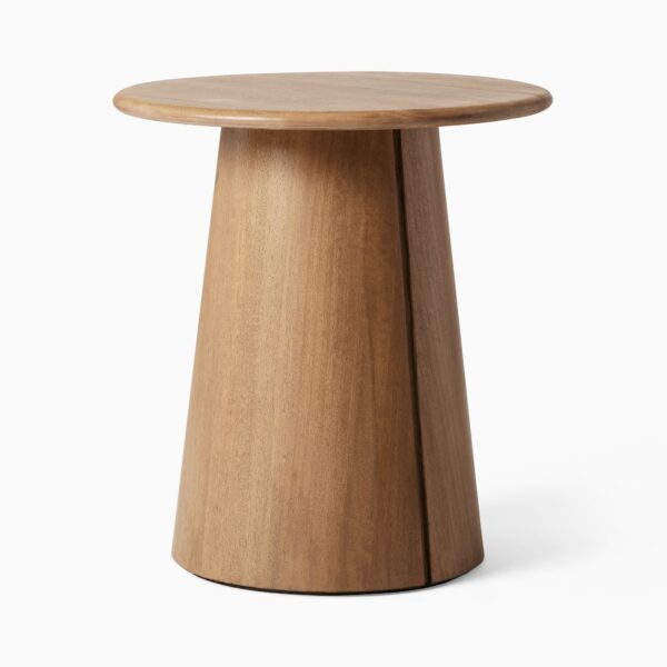 Nadia Teak Side Table - Natural Finish