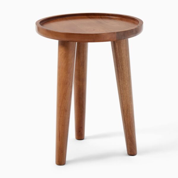 Raka Teak Side Table - Natural Finish