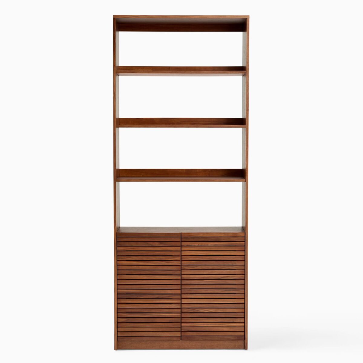 Bryce Teak Bookshelf - Natural Finish - Image 2
