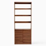 Bryce Teak Bookshelf - Natural Finish - Image 2