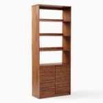Bryce Teak Bookshelf - Natural Finish
