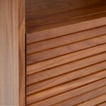 Bryce Teak Bookshelf - Natural Finish - Image 4