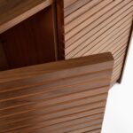 Bryce Teak Bookshelf - Natural Finish - Image 5