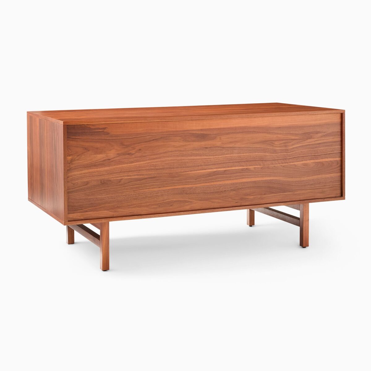Dewi Sartika Teak Executive Desk - Walnut Finish - Image 6