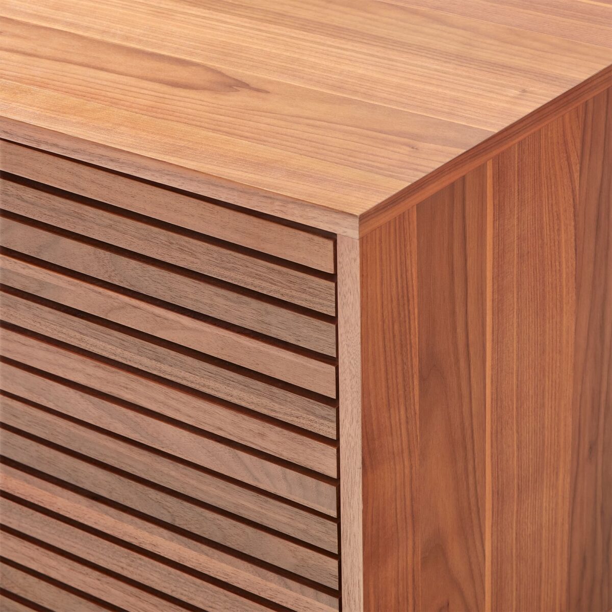 Dewi Sartika Teak Executive Desk - Walnut Finish - Image 4