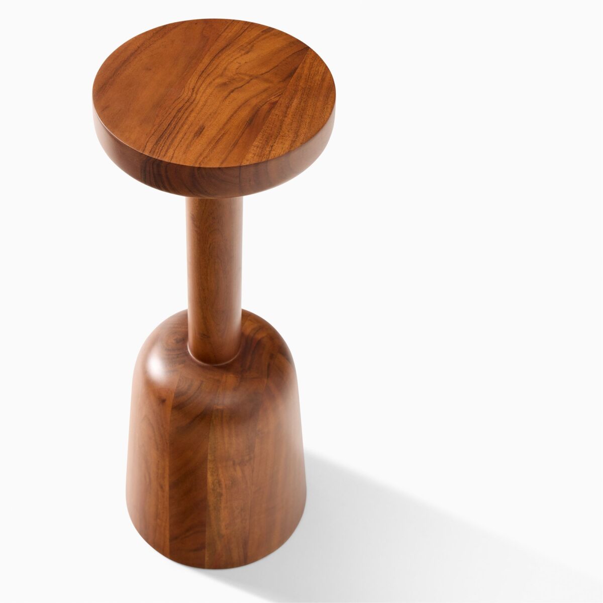 Dewi Teak Drink Table - Natural Finish - Image 2