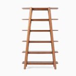 Calgary Teak Bookshelf - Natural Finish - Image 2