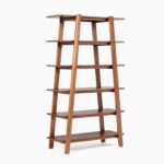 Calgary Teak Bookshelf - Natural Finish