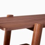 Sunda Teak Tiered Bookshelf - Natural Finish - Image 8