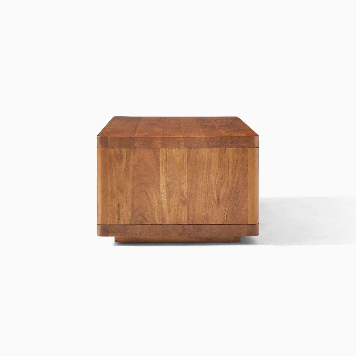 Arjuna Solid Wood Coffee Table - Natural Finish - Image 4