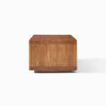 Arjuna Solid Wood Coffee Table - Natural Finish - Image 4