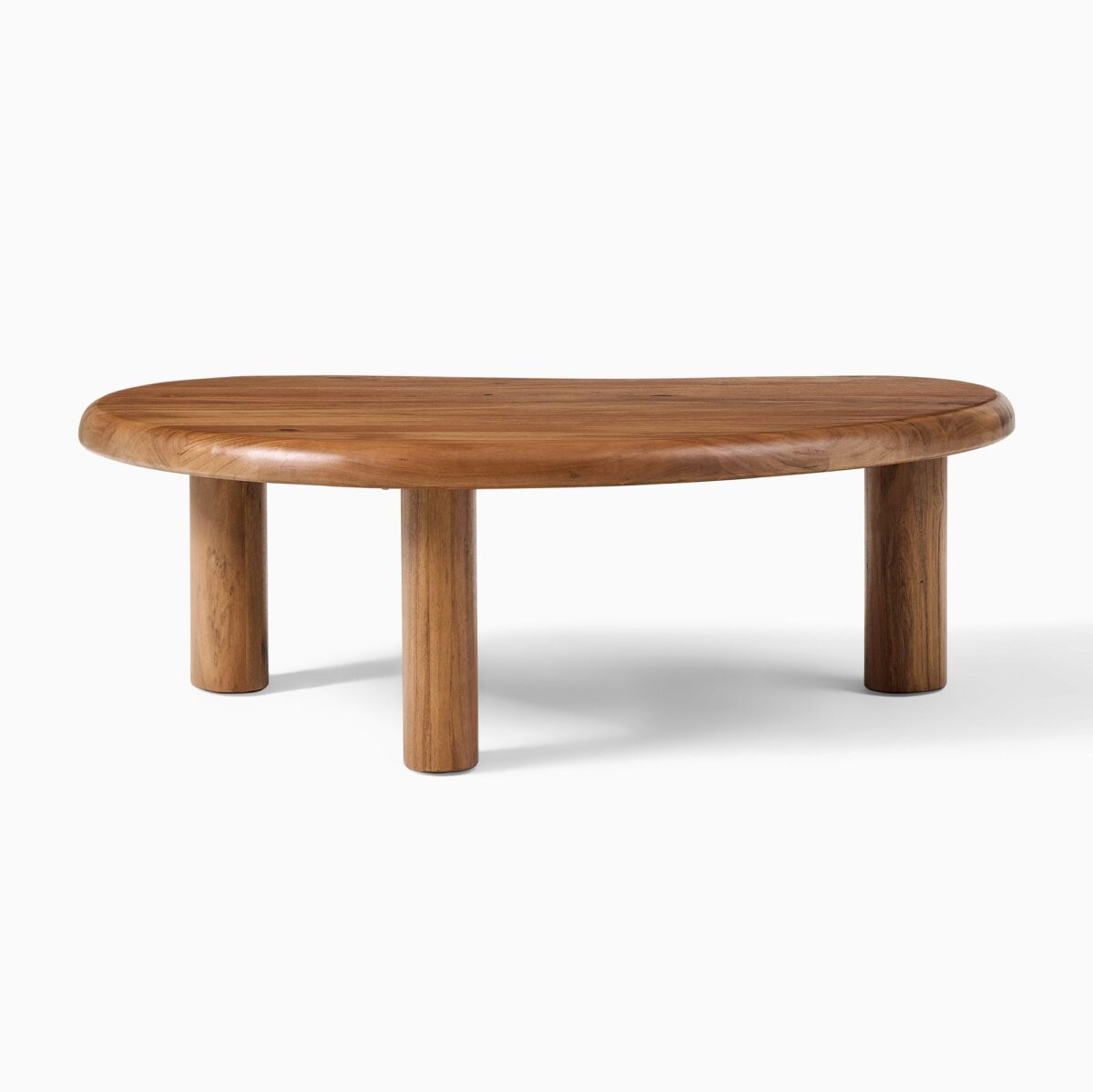 Kenanga Wood Coffee Table - Natural Finish - Image 2