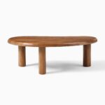 Kenanga Wood Coffee Table - Natural Finish - Image 2